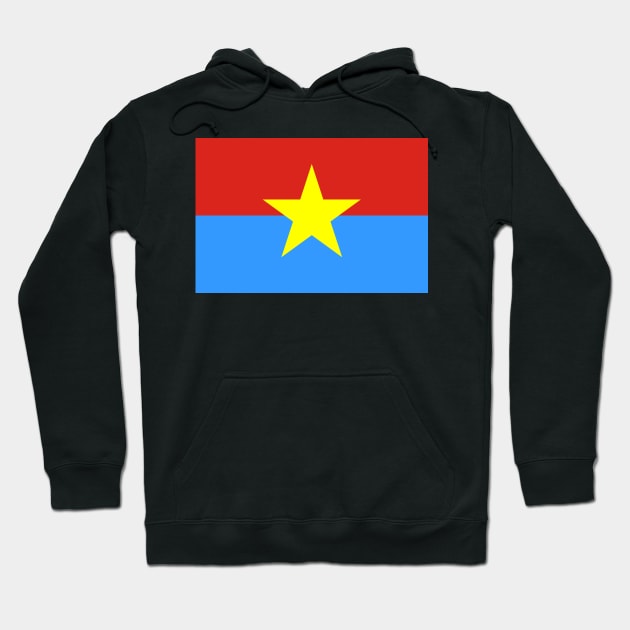 National Liberation Front of South Vietnam - Viet Cong, Socialist, Historical Hoodie by SpaceDogLaika